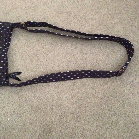 Vera Bradley Navy Printed Cross Body Bag - Picture 6 of 7